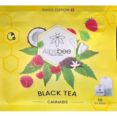 Thé Noir CBD Alpsbee