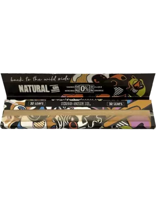 Old School Papers – Natural King Size XL Cartine 125 mm
