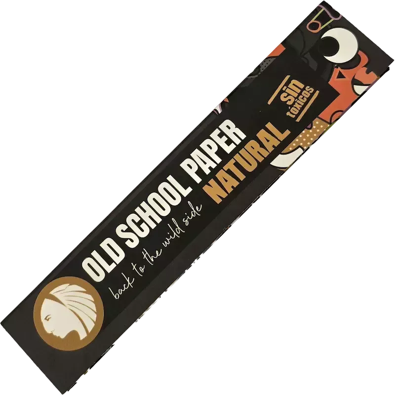 Old School Papers – Natural King Size XL Cartine 125 mm