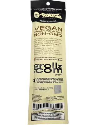 G-Rollz – Russian Cream Hemp Cones Vorge­drehte Cones 109 mm