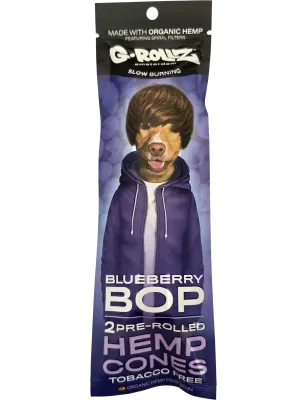 G-Rollz – Blueberry Bop Hemp Cones Vorge­drehte Cones 109 mm