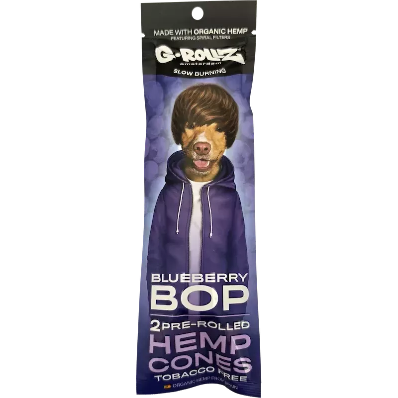 G-Rollz – Blueberry Bop Coni di canapa pre-rollati 109 mm