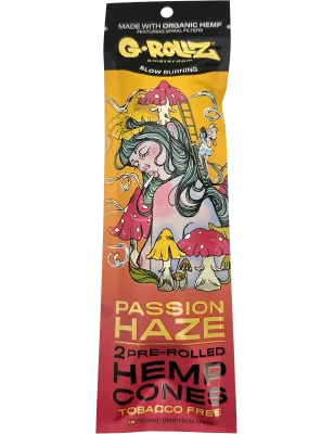 G-Rollz – Passion Haze Hemp Cones Vorge­drehte Cones 109 mm