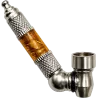 Metal Pipe – Metall- & Kunststoffpfeife 45° Amber 9 cm