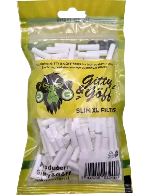 Gitty & Göff – Filtri Slim XL 6 mm x 22 mm x180