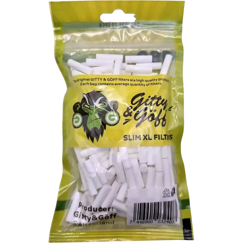 Gitty & Göff – Slim XL Filter 6 mm x 22 mm x180