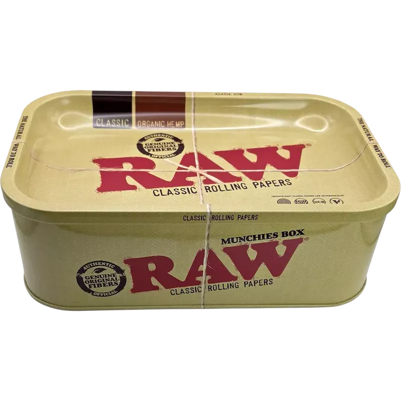 RAW – Munchies Box Boîte Métal avec Plateau