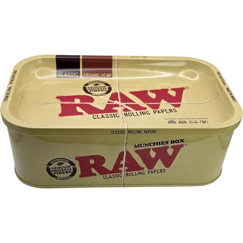 RAW – Munchies Box Boîte Métal avec Plateau