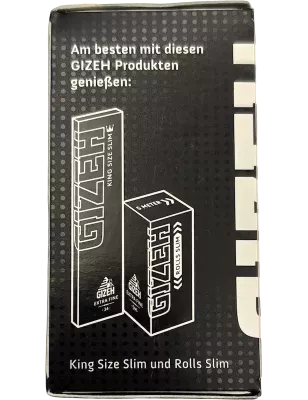 GIZEH – Black Filtro attivo 6 mm x34