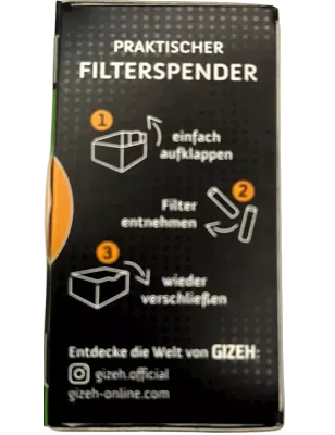 GIZEH – Black Active Filter 6 mm x34