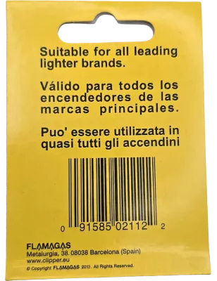 Clipper – Universal Flints Pierres à Briquet x9