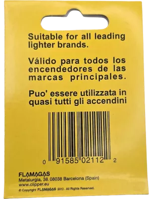 Clipper – Universal Flints Pierres à Briquet x9