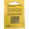 Clipper – Universal Flints Pierres à Briquet x9