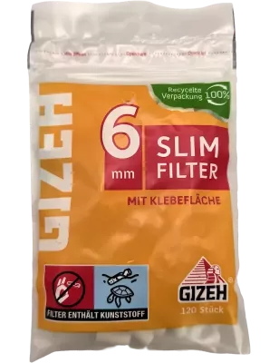 Gizeh – Slim Filter 6 mm 120 pezzi