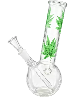 Leaf – Multi Leaf Glass Bong 22cm