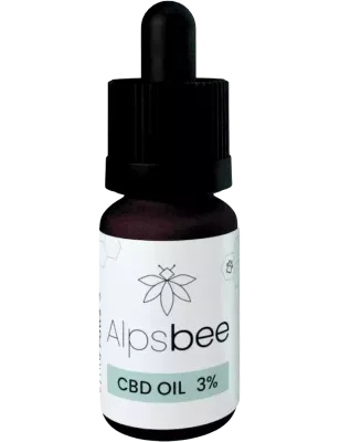 Alpsbee – Four Paws Huile CBD 3% 10 ml