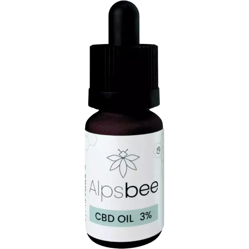Alpsbee – Four Paws Huile CBD 3% 10 ml