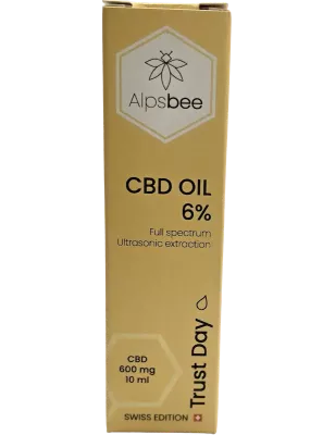 Alpsbee – Trust Huile CBD 6% 10 ml