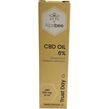 Alpsbee – Trust Huile CBD 6% 10 ml