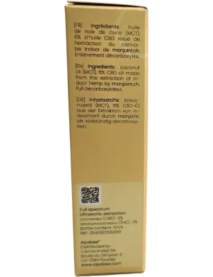 Alpsbee – Trust Huile CBD 6% 10 ml