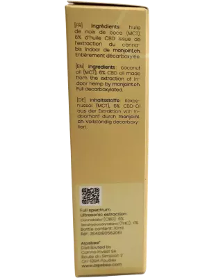 Alpsbee – Trust Huile CBD 6% 10 ml