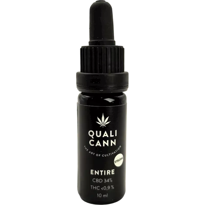 Qualicann – Huile CBD Entire Full Spectrum 34%