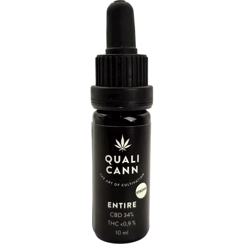 Qualicann – Huile CBD Entire Full Spectrum 34%
