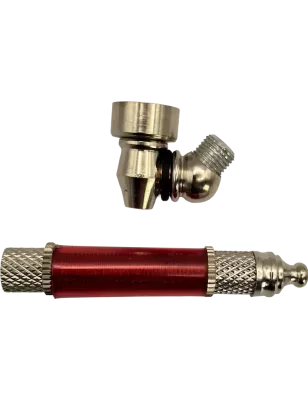 Metal & Plastic Pipe 45° Ruby 11 cm