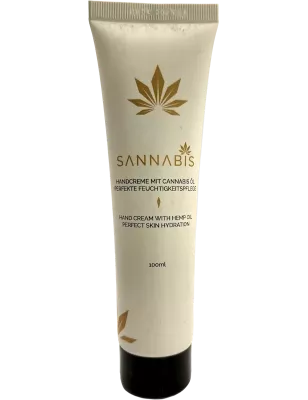 Sannabis – Crème Mains à l’Huile de Chanvre 100 ml