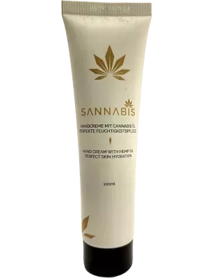 Sannabis – Crème Mains à l’Huile de Chanvre 100 ml