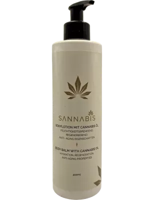 Sannabis – Lait Corporel à l’Huile de Chanvre 250 ml