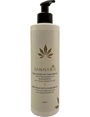 Sannabis – Lait Corporel à l’Huile de Chanvre 250 ml