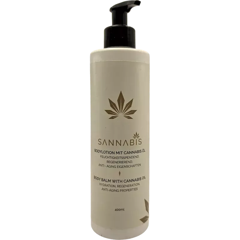 Sannabis – Lait Corporel à l’Huile de Chanvre 250 ml