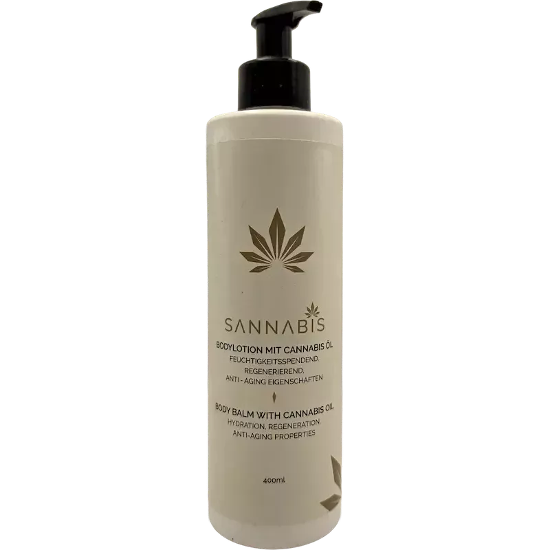 Sannabis – Lait Corporel à l’Huile de Chanvre 250 ml