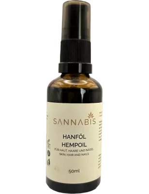 Sannabis – Olio di canapa per pelle, capelli e unghie 50 ml