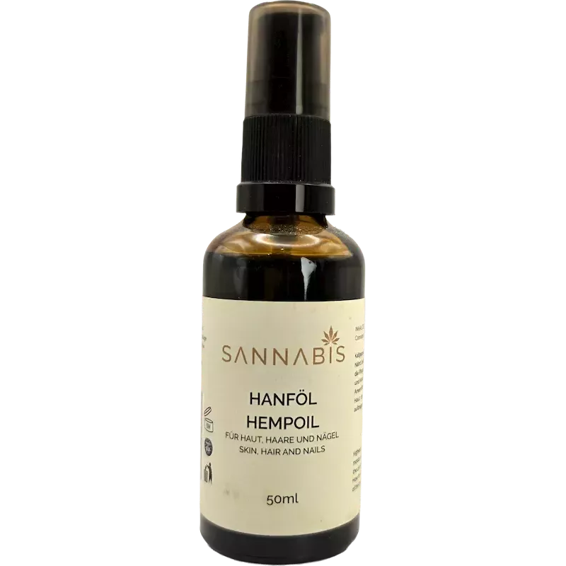 Sannabis – Huile de Chanvre Peau, Cheveux & Ongles 50 ml