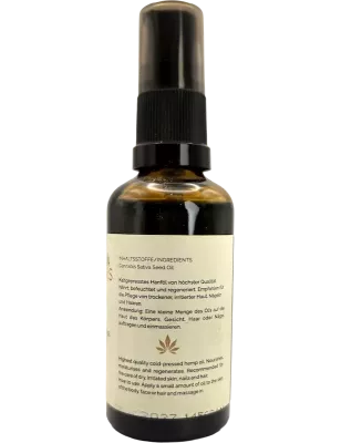 Sannabis – Olio di canapa per pelle, capelli e unghie 50 ml