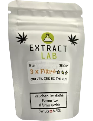 Extract Lab – Triple Filtré Résine CBD Full Spectrum