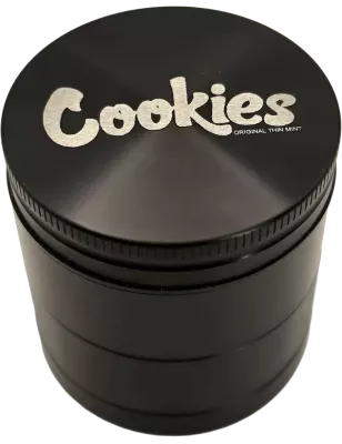 Santa Cruz Shredder x Cookies – Medium Black 4-Piece Grinder