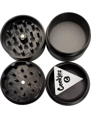 Santa Cruz Shredder x Cookies – 4-teiliger Grinder Medium Schwarz