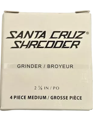 Santa Cruz Shredder x Cookies – Medium Black 4-Piece Grinder