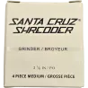 Santa Cruz Shredder x Cookies – 4-teiliger Grinder Medium Schwarz