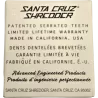 Santa Cruz Shredder x Cookies – Medium Black 4-Piece Grinder