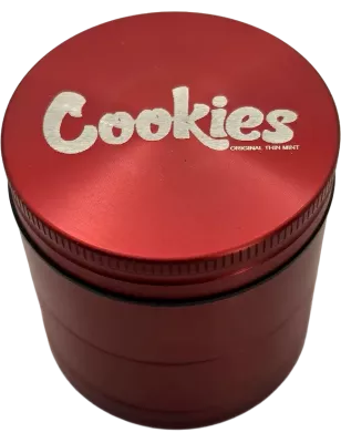 Santa Cruz Shredder x Cookies – 4-teiliger Grinder Medium Rot