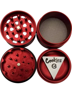 Santa Cruz Shredder x Cookies – Grinder 4 parties Medium Rouge