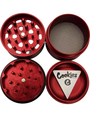 Santa Cruz Shredder x Cookies – Grinder 4 parties Medium Rouge