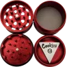 Santa Cruz Shredder x Cookies – Grinder a 4 parti Medium Rosso