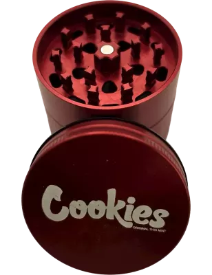 Santa Cruz Shredder x Cookies – Grinder a 4 parti Medium Rosso