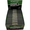 Hemper – Box mit 20 Packungen Brown King Size Slim Papers + 6 mm Glasfilter