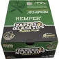 Hemper – Box mit 20 Packungen Brown King Size Slim Papers + 6 mm Glasfilter